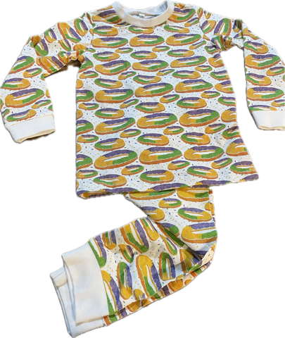 King Cake PJ Set (Final Sale)