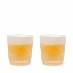 Glass Freeze Beer Glass Set of 2